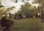 Ilya Repin At the Academy-s House in the Country china oil painting reproduction